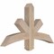 Ekena Millwork Alberta Smooth Timber Gable Bracket, Douglas Fir, 36"W x 21"H x 3 1/2"D x 3 1/2"F, 14/12 Pitch GBW036X21X0404ALB00SDF - alternate 4